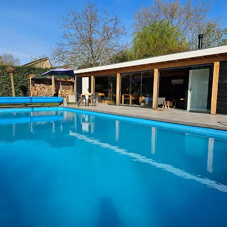 Ham Annex Met Prive Jacuzzi Villa Almelo Buitenkant foto